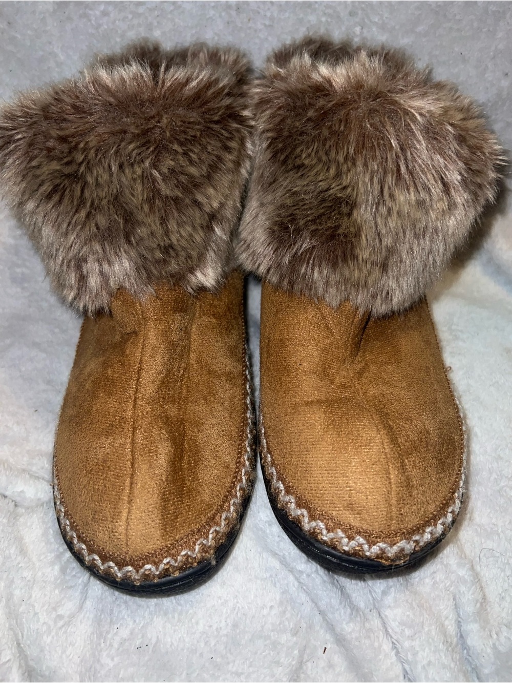 Isotoner slipper boots woman size 7.5-8